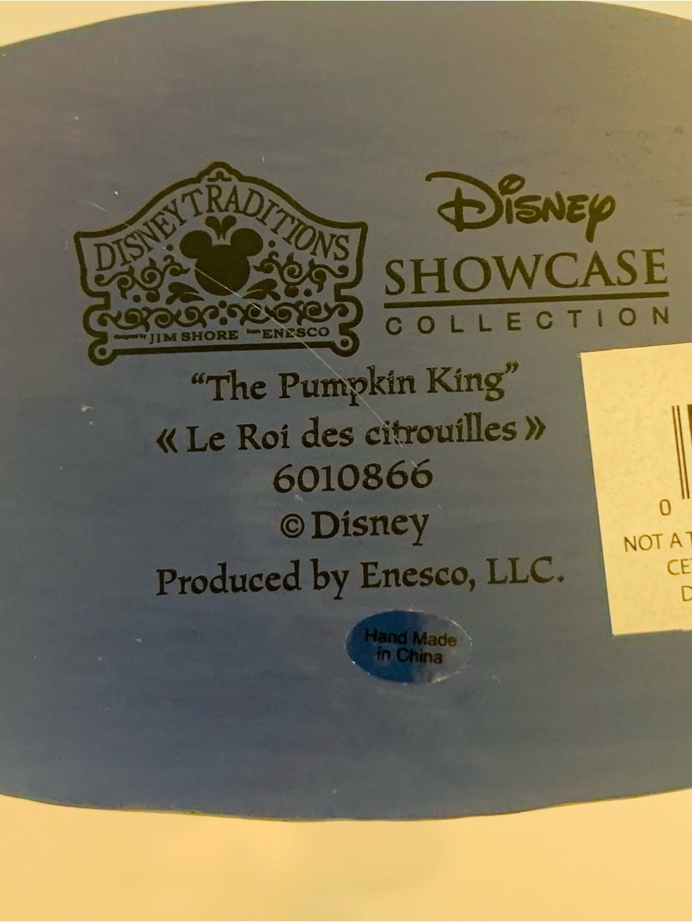 NEW Disney Traditions Jim Shore The Pumpkin King Jack Halloween #6010866 NIB - Picture 12 of 16